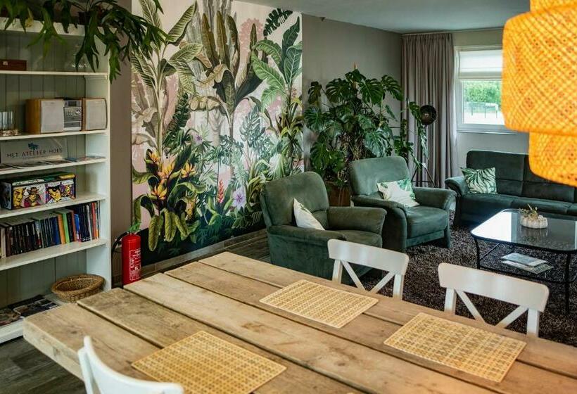 민박 Het Atelier Huis Geschikt Voor 8 Personen
