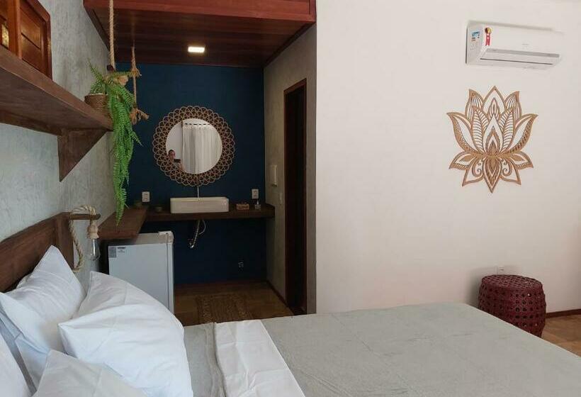 تختخواب و صبحانه Pousada Flor De Lena  Suíte Lírio  Icaraizinho