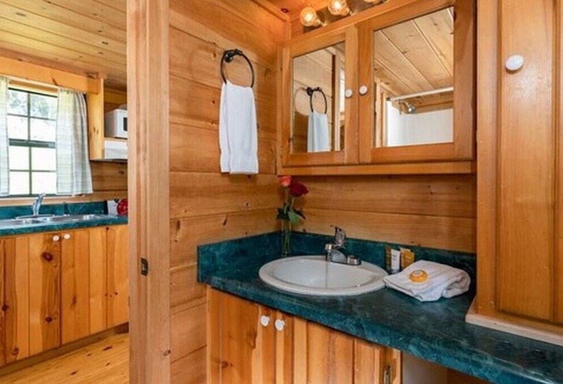 ベッドアンドブレックファースト Engadine Inn & Cabins