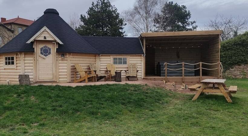 مبيت وإفطار Les Cabanes Du Grand Nord