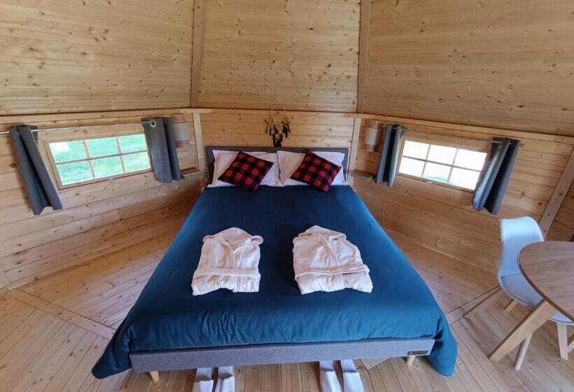 مبيت وإفطار Les Cabanes Du Grand Nord