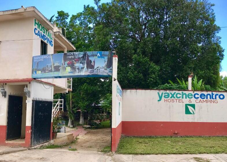 هاستل Yaxche Centro Hostal Y Camping