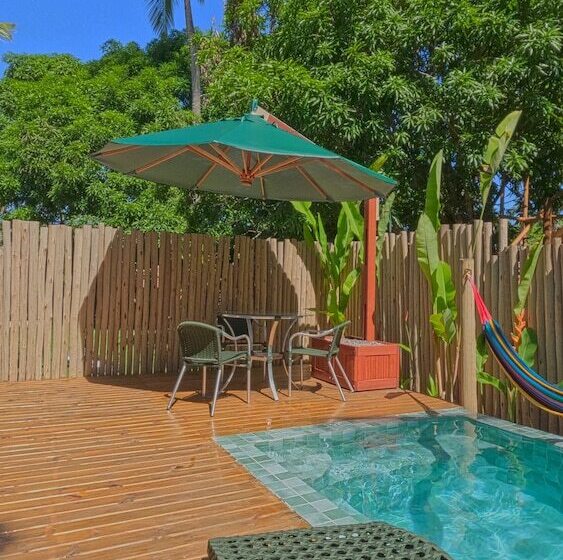 فندق Laus Bangalôs Experience   Piscina Privativa   Praia De Algodões   Península De Maraú   Bahia
