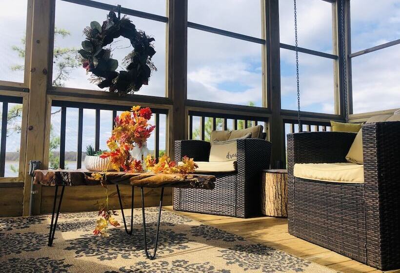 Magnificent Four Bedroom, Two 1/2 Bath Luxury, Log Sided Harbor North Cottage With Incredible Views