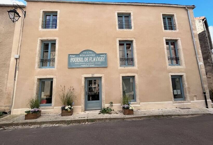 민박 Le Fournil De Flavigny The Bakery Rooms