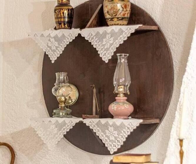 إقامة Avdou Village House With Pool