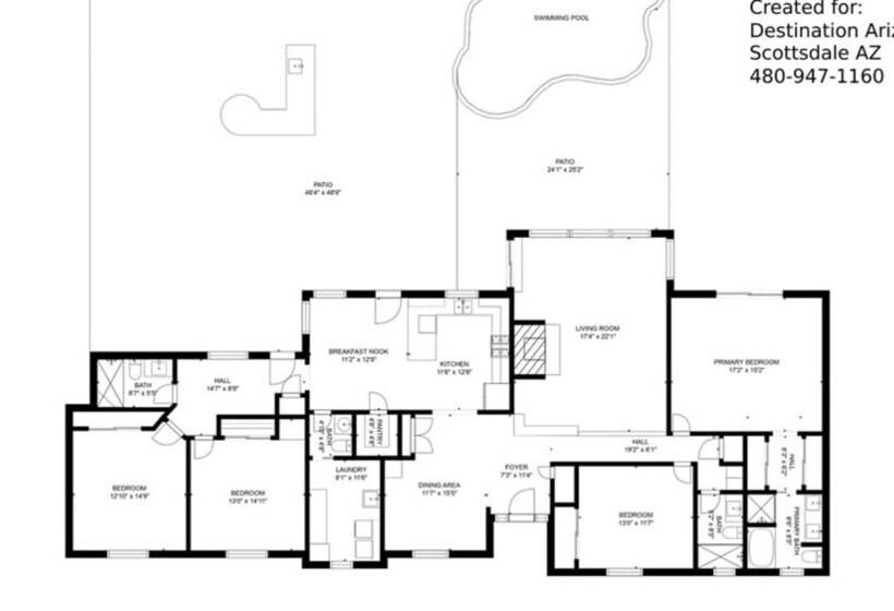 Fountain Hiils 4 Bdrm W/breathtaking Views & Pool!