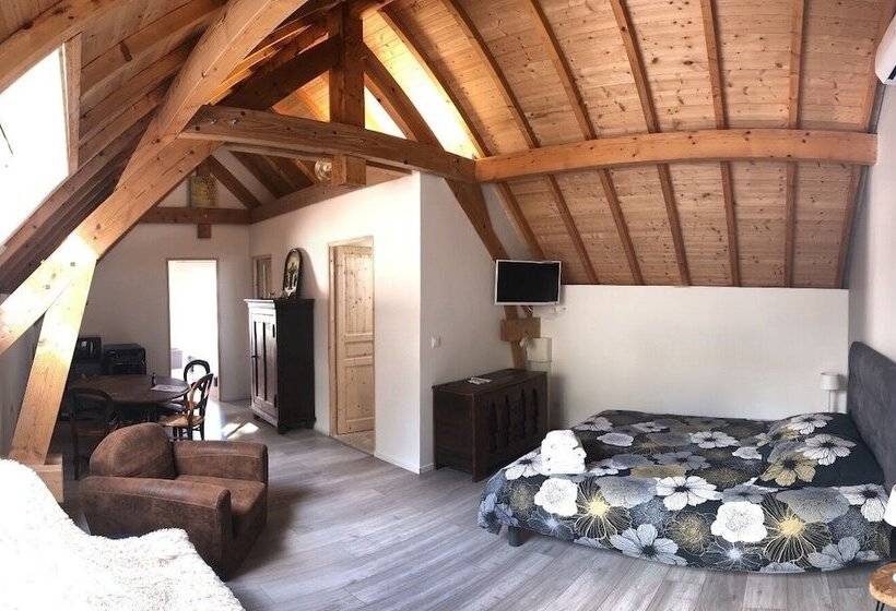 Пансион Les Chambres Du Golf Golf De La Chassagne