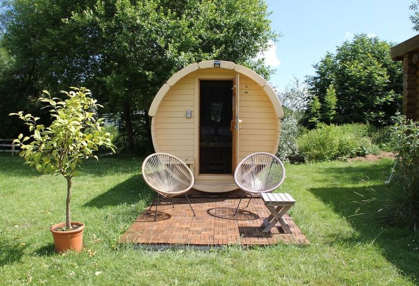 פנסיון Schlaffässer Landhotel Teichwiesenhof