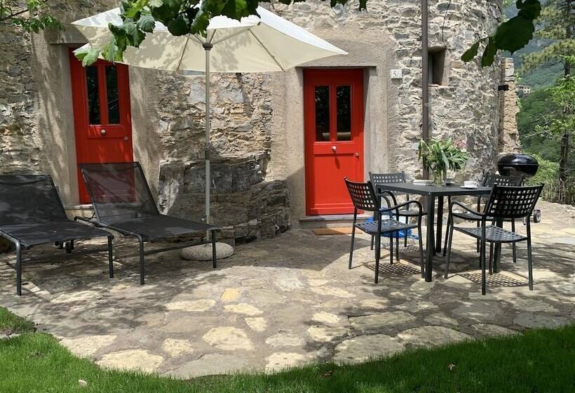 Medieval Mountain Setting With Private Garden