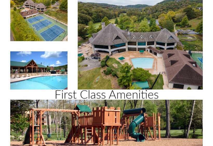 The Lodge On The Creek Branson West Cabin W/ Beautiful Views