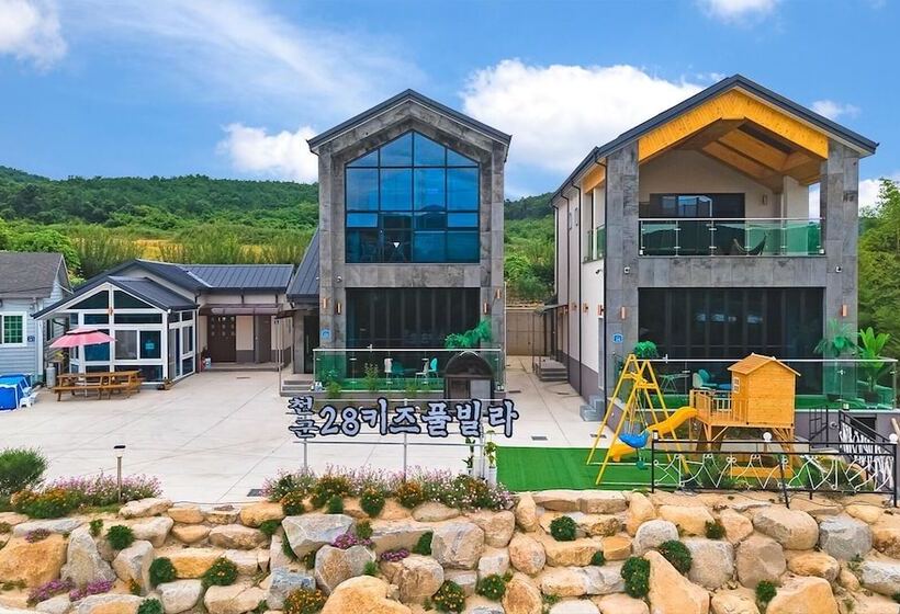 פנסיון Gyeongju Cheongun28 Kids Poolvilla