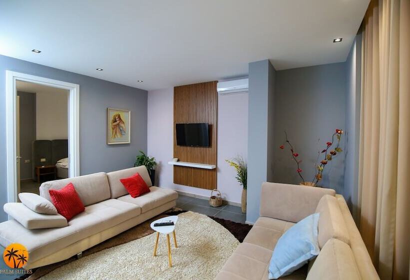 פנסיון Palm Suites Apartment Suite
