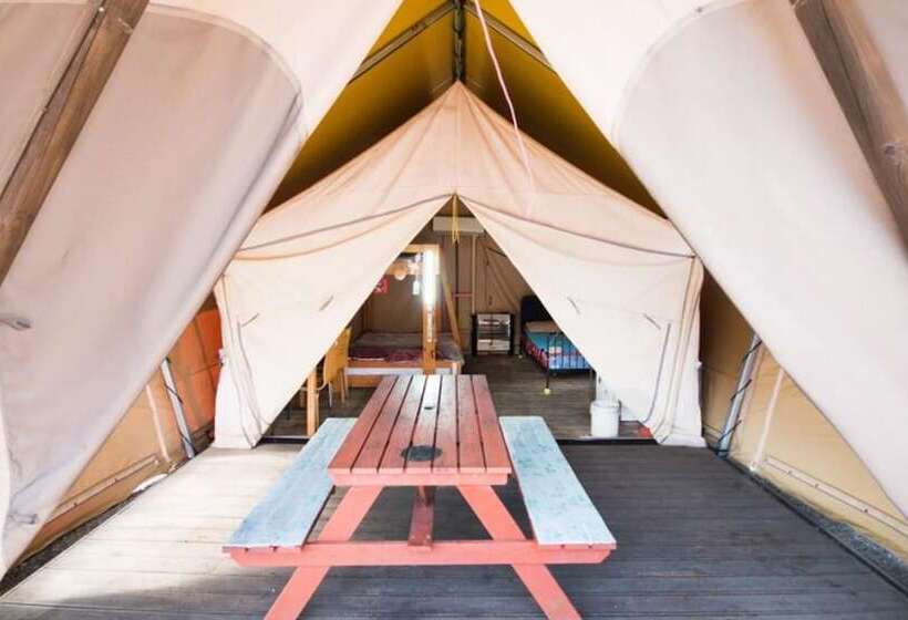פנסיון Gapyeong Yongsu Greenland Glamping