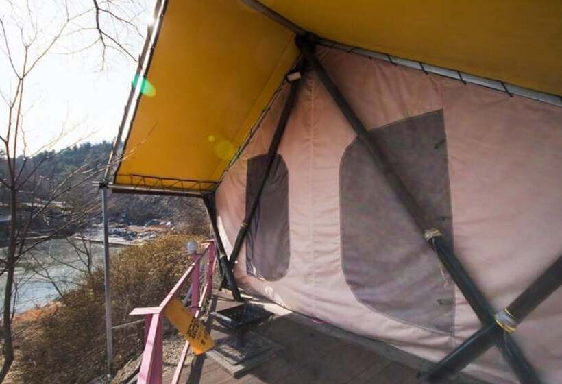 פנסיון Gapyeong Yongsu Greenland Glamping