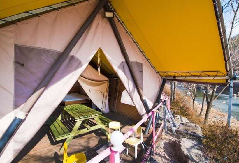 פנסיון Gapyeong Yongsu Greenland Glamping