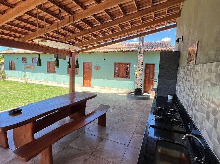 פנסיון Casa Aconchegante 5 Min Praia Com Churrasqueira