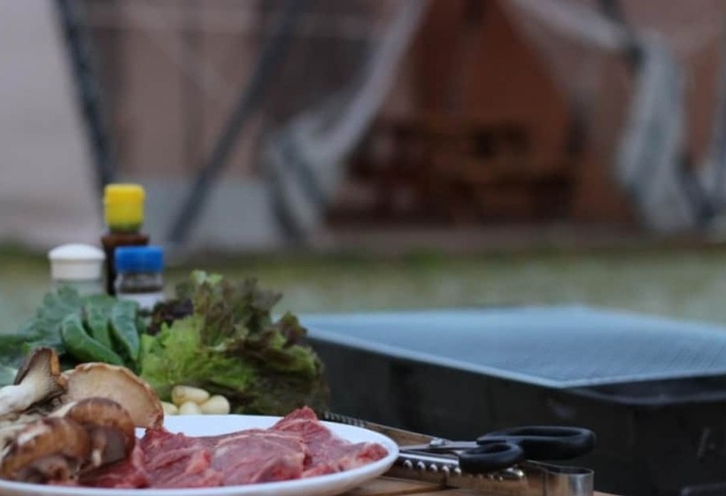 ペンション Muju Ppalgang Chima Resort Glamping