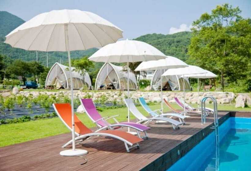 ペンション Yangpyeong Sanarae Glamping
