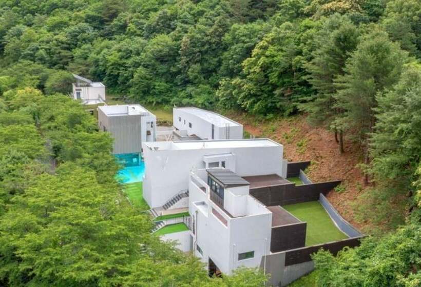 ペンション Yangpyeong Uno House Pool Villa