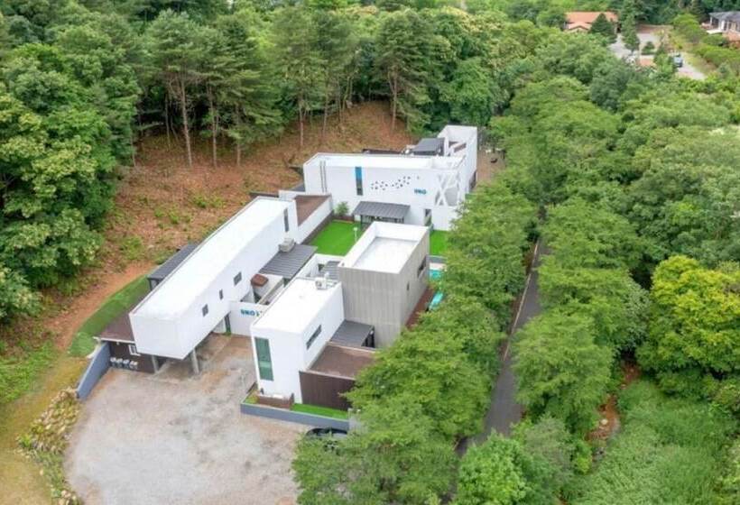 ペンション Yangpyeong Uno House Pool Villa