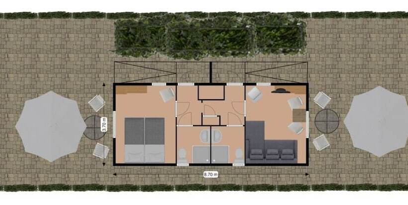 ホテル Chalet Casden 108   Krabbenkreek