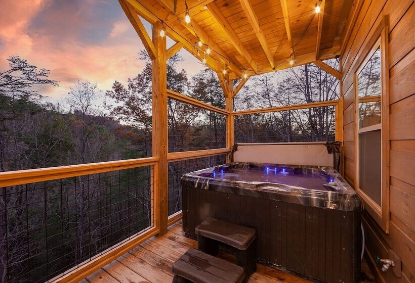 Luxury Good Vibes Cabin With Tub By Redawning