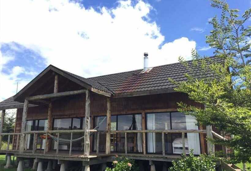 ホテル Antuquelen Lodge Cabañas