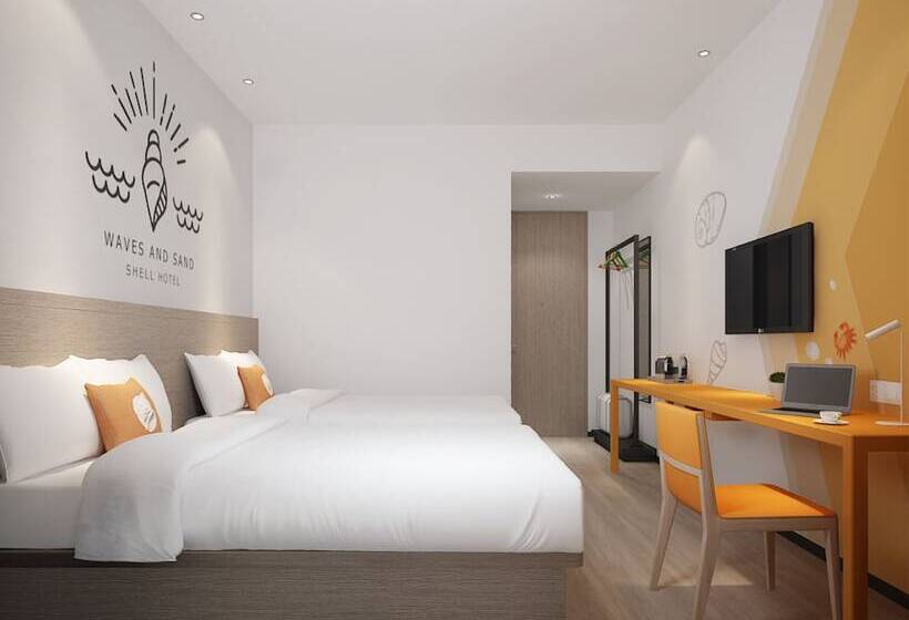 Отель Greentree Inn Jiaxing Haiyan Bus Station Business