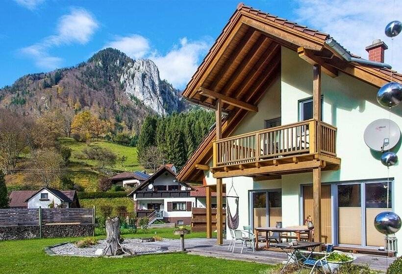 ホテル Ferienhaus Hirschloser