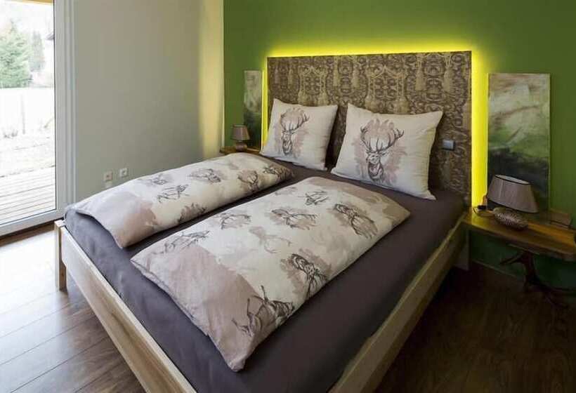 ホテル Ferienhaus Hirschloser