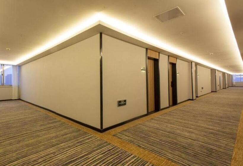 בית מלון כפרי Greentree Inn Express Shandong Zaozhuang Shizhong District Huashan Road Ginza