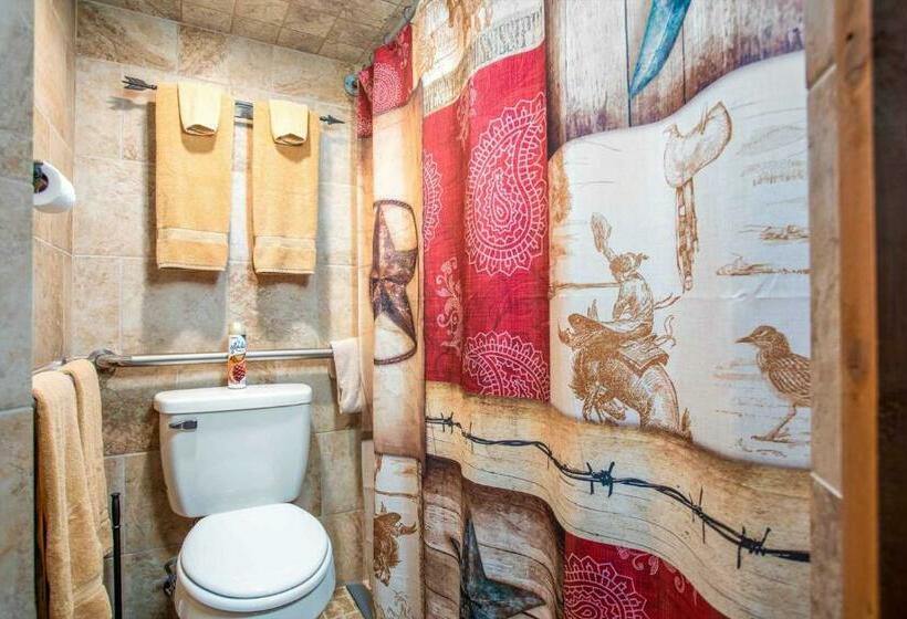 펜션 Lonesome Dove Bandera Cabin