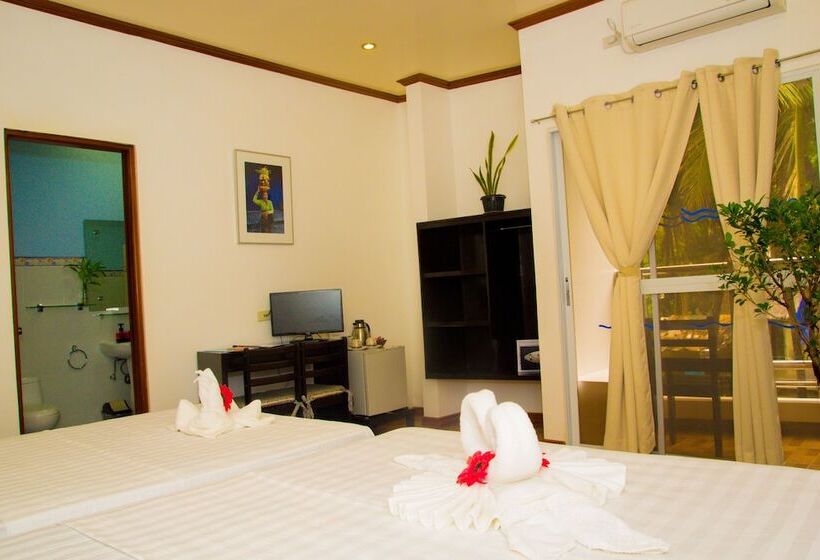 בית מלון כפרי Divegurus Boracay Beach Resort