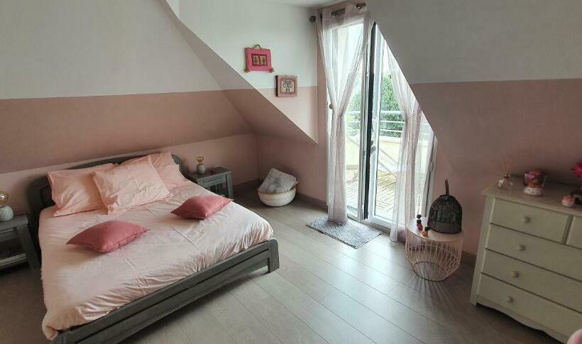 ベッドアンドブレックファースト Les Chambres De Fontenon