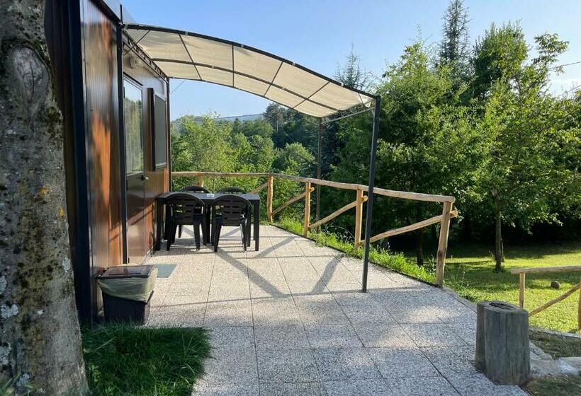 旅馆 I Falchi Pellegrini Bungalow E Tenda