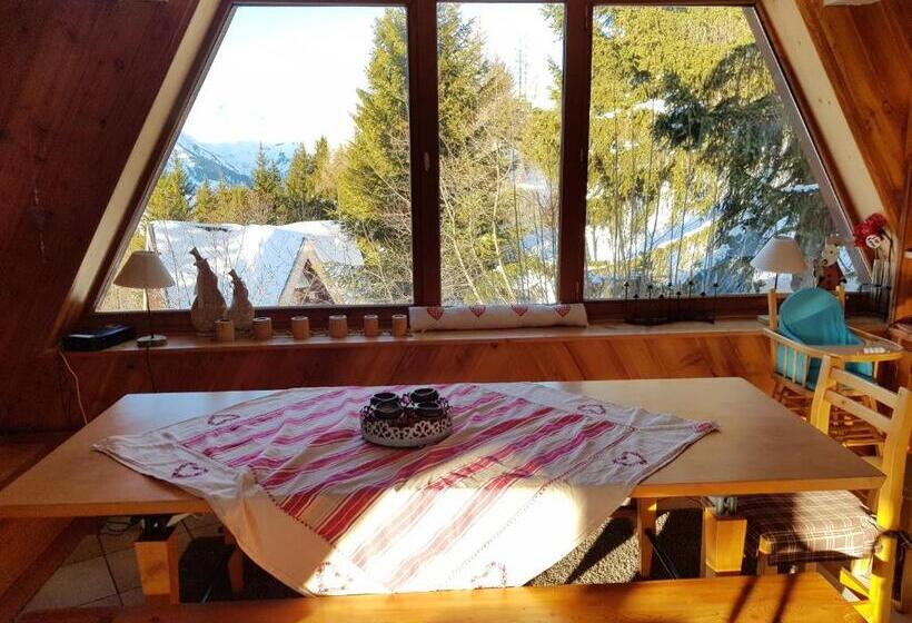 تختخواب و صبحانه Le Chalet Pointu De Capucine Chambre D Hote Arcs 1600