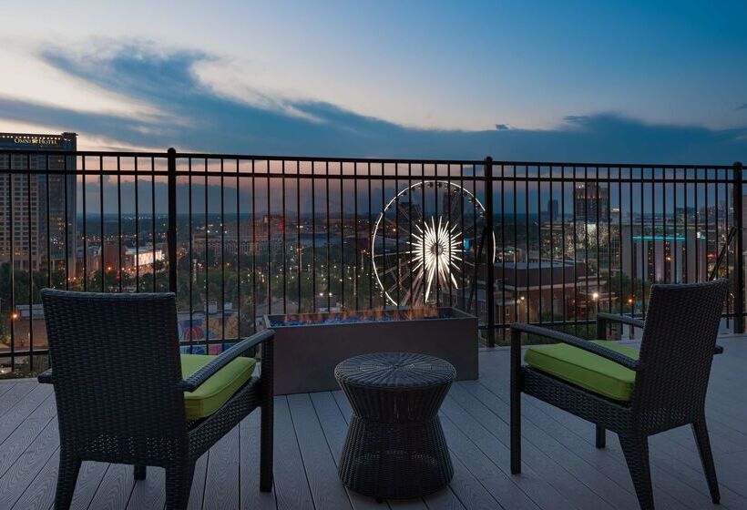 בית מלון כפרי Home2 Suites By Hilton Atlanta Downtown