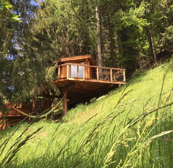 مبيت وإفطار La Cabane Dans Les Arbres