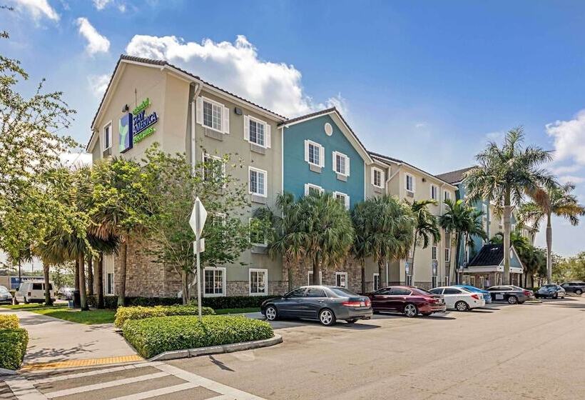 בית מלון כפרי Extended Stay America Select Suites  Fort Lauderdale  Airport  West