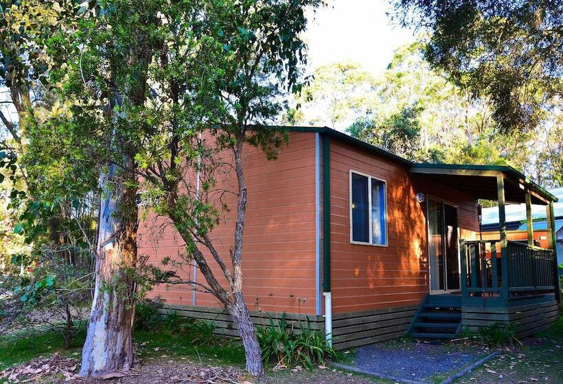 Отель Jervis Bay Cabins & Hidden Creek Campsite