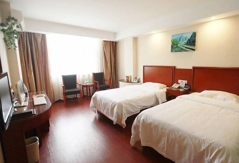 Отель Greentree Alliance Hefei Baohe District Nanqi Commercial Building