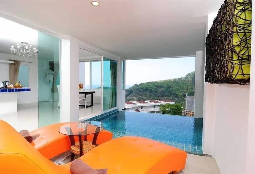 استراحتگاه Grand Bleu Ocean View Pool Suite