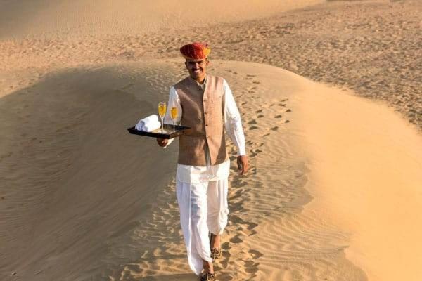 مبيت وإفطار Golden Rose Heritage Desert Safari Camp