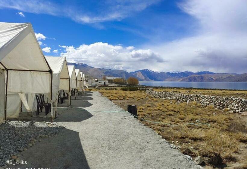 Отель Blue Waves Camps Lake View Pangong