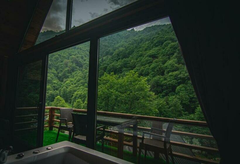 住宿加早餐  Elamti Suıt Bungalov