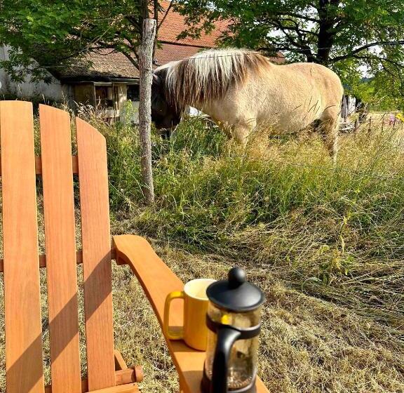 호텔 Tiny House Et Chevaux