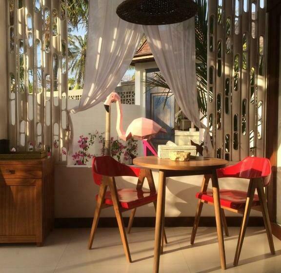 تختخواب و صبحانه De Coco Bungalows