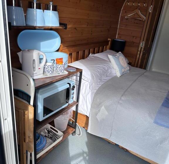 민박 Sea And Mountain View Luxury Glamping Pods Heated