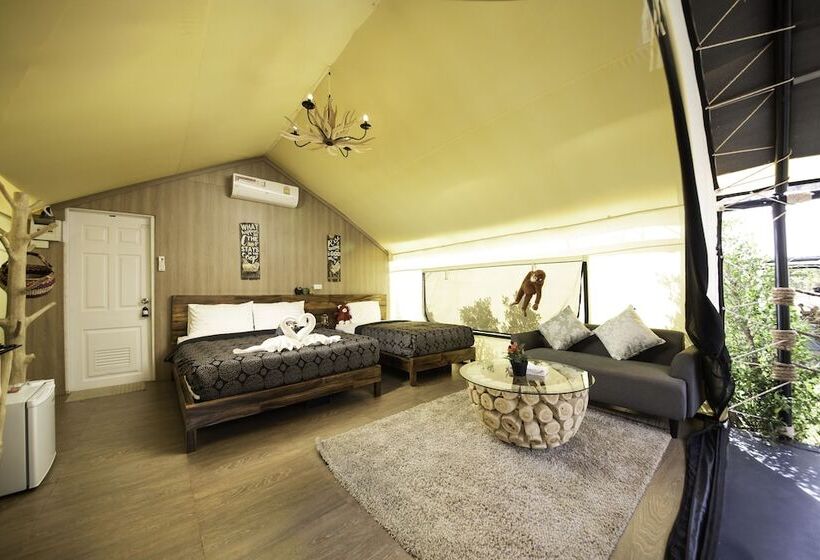 استراحتگاه Mont Blanc Glamping Khao Yai